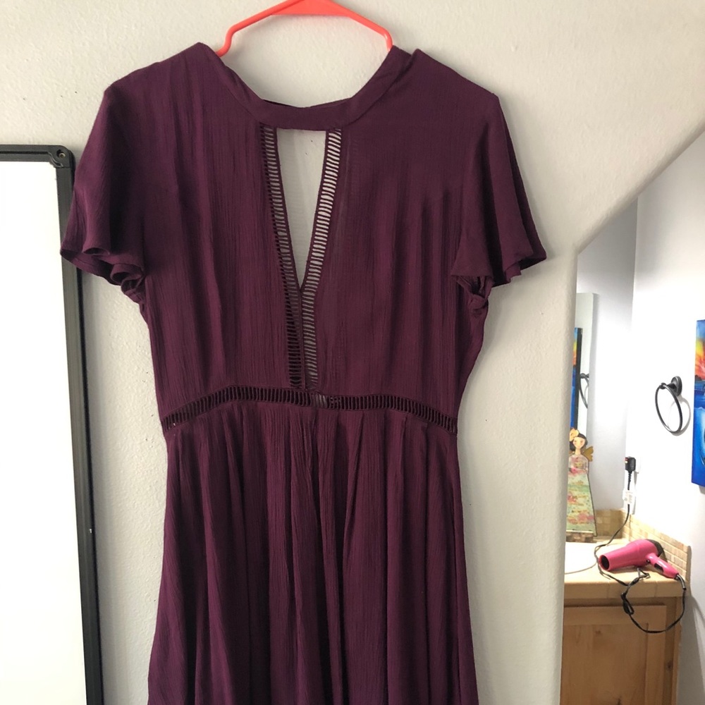 Volcom Maroon Dress
